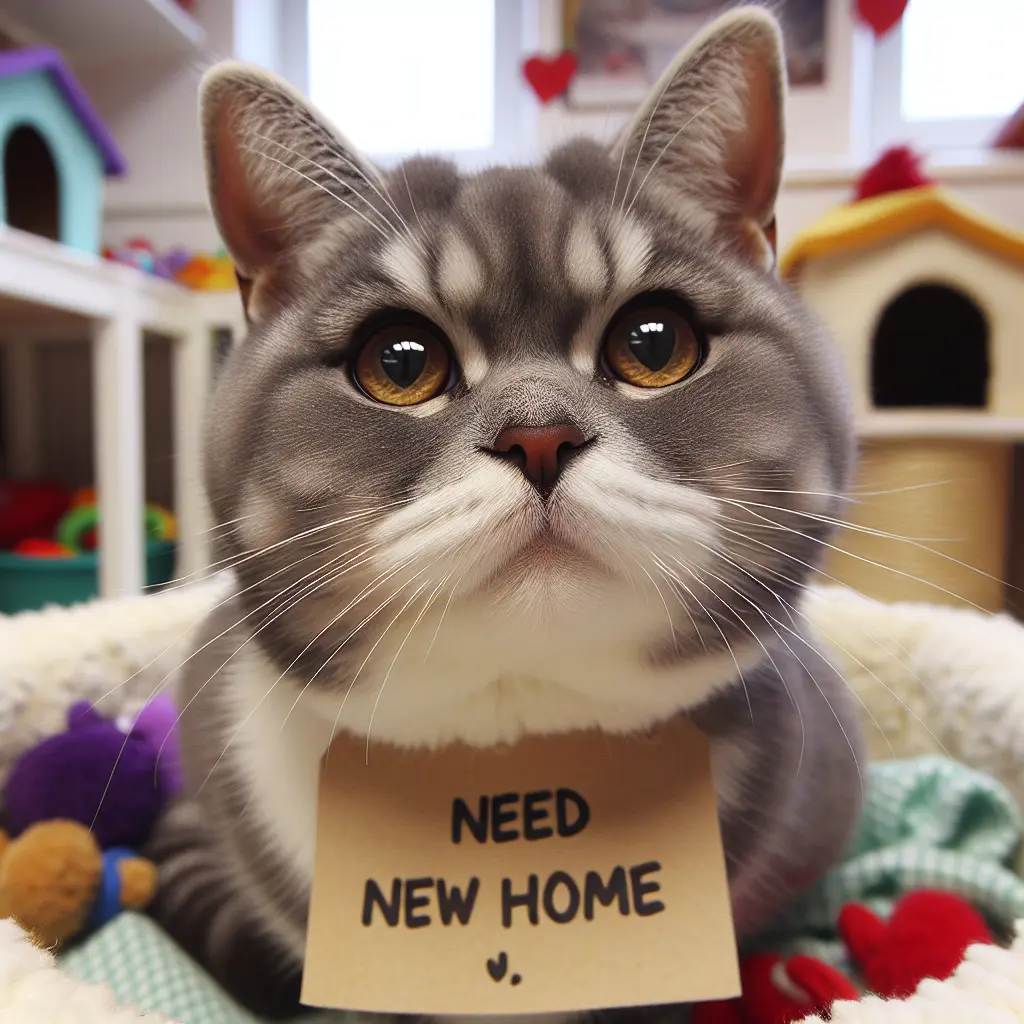 Meet Busta: The Hug-Loving Cat Seeking a New Home